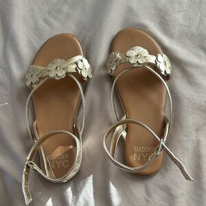 Kids' Gold Floral Sandals